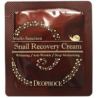 DEOPROCE SNAIL RECOVERY CREAM [POUCH] Восстанавливающий крем для лица с муцином улитки - оптом