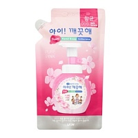 LION Ai kekute Foam handsoap pure pink 200ml Жидкое пенное мыло для рук (цветочный букет) - оптом