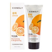 CONSLY Yuja Revitalizing Creamy Cleansing Foam Витаминизирующая кремовая пенка для умывания с экстрактом юдзу - оптом