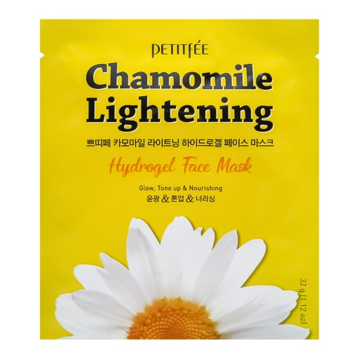 Petitfee Chamomile Lightening Hydrogel Face Mask оптом