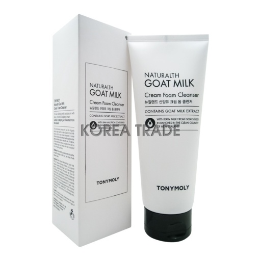 TONY MOLY Naturalth Goat Milk Cream Foam Cleanser оптом