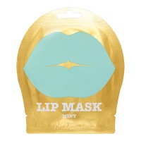 KOCOSTAR MINT LIP MASK Гидрогелевая маска для губ с экстрактом мяты - оптом