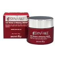 Secret Key Syn-Ake Anti Wrinkle & Whitening Cream Крем для лица антивозрастной - оптом