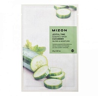 MIZON Joyful Time Essence Mask Cucumber Тканевая маска для лица с экстрактом огурца - оптом