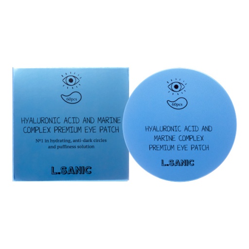 L.SANIC Hyaluronic Acid And Marine Complex Premium Eye Patch оптом