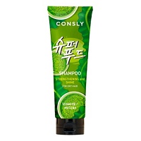 CONSLY Seaweed & Matcha Shampoo for Strength & Shine Шампунь с экстрактами водорослей и зеленого чая Матча для силы и блеска волос - оптом