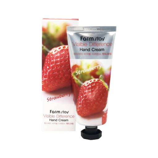 FarmStay Visible Difference Hand Cream Strawberry оптом