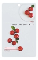 EUNYUL Apple Daily Care Sheet Mask Тканевая маска для лица с экстрактом яблока 22г - оптом