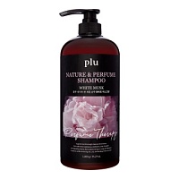 PLU Nature and Perfume Shampoo White Musk  Парфюмированный шампунь для волос с ароматом белого мускуса 1л - оптом