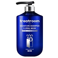 Treatroom Signature Shampoo Floral Musk Парфюмированный шампунь для волос с ароматом цветочного мускуса 510мл - оптом